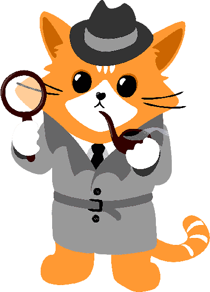Imagem - Gato detetive