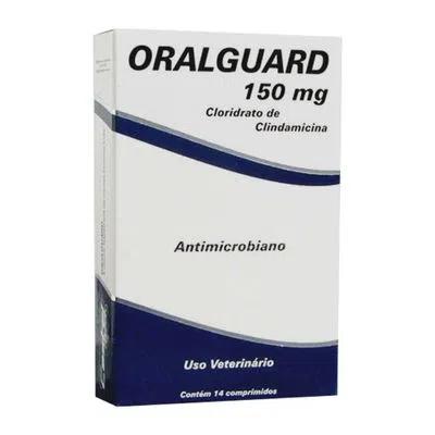 Antibiótico Oralguard 150mg Cães 14Cp