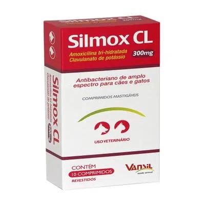 Antibiótico Silmox CL 300mg 10Cp