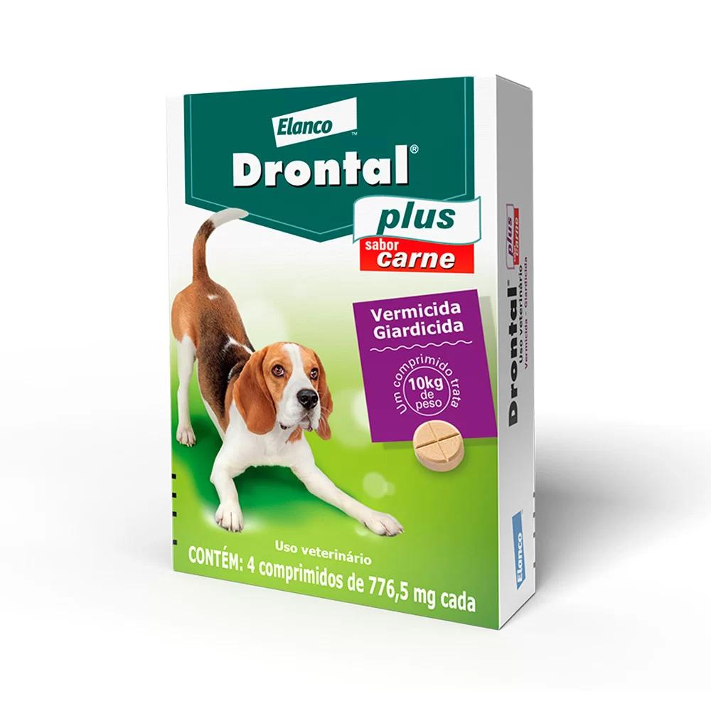 Vermífugo Drontal Plus Cães até 10kg Carne 4