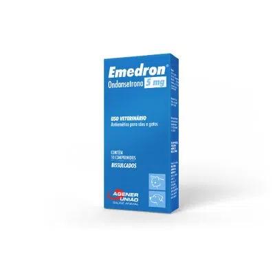 Antiemético Emedron 5mg Cães e Gatos 10 Cp Antiemético Emedron 5mg Cães e Gatos 10 Cp
